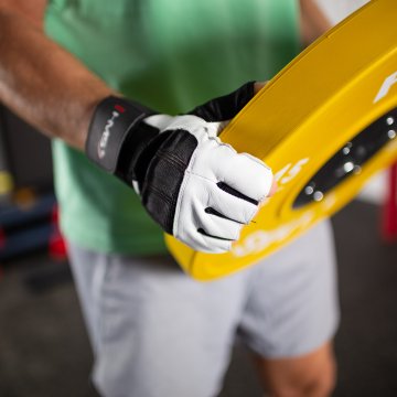 shumee RST04 VELIKOST XL FITNES ROKAVICE HMS (BELO-ČRNE)