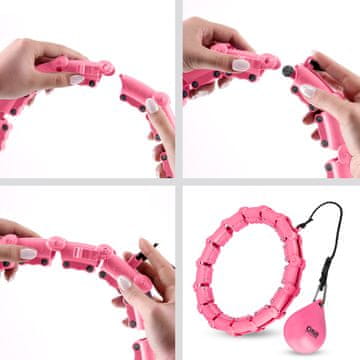 shumee OHA02 HULA HOP ROZA Z WEIGHT ONE FITNESS