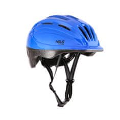 shumee MTV62J MODRA VELIKOST M (52-56 CM) ČELADA NILS EXTREME