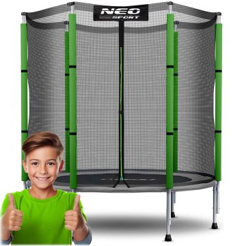 shumee Otroški vrtni trampolin 140 cm 4,5 ft Neo-Sport