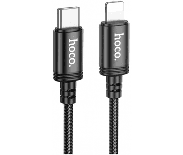 Hoco Podatkovni kabel X89 Type C - Lightning 27W 2m - črn