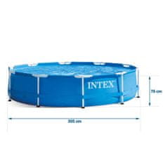 shumee Vrtni bazen z okvirjem 305 x 76 cm 10 v 1 INTEX 28202