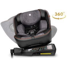 shumee Nukido Prestige Line avtosedež črne in sive barve 0-36 kg ISOFIX
