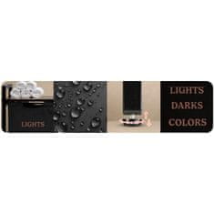 Massido Koš za perilo s tremi predelki na 120-litrskem okvirju