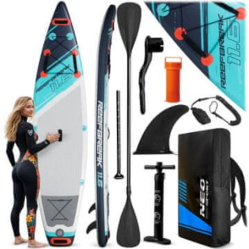 shumee SUP deska Reefbreak 350 x 81 x 15 cm Neo-Sport 170102