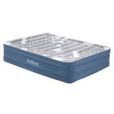 shumee Napihljiva vzmetnica 203x152x46 cm z vgrajeno električno črpalko Bestway 6713C