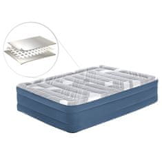 shumee Napihljiva vzmetnica 203x152x46 cm z vgrajeno električno črpalko Bestway 6713C