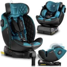 shumee Avtosedež Nukido Prestige Line črno-moder 0-36 kg ISOFIX