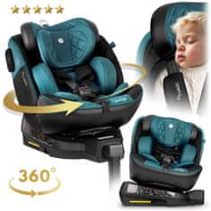 shumee Avtosedež Nukido Prestige Line črno-moder 0-36 kg ISOFIX