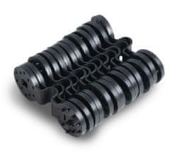 shumee Senčna mreža 1,5 x 50 m 140 g/m2 + 50 sponk zelene barve