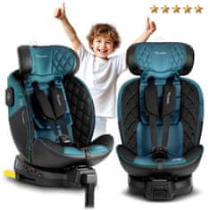 Nukido Avtosedež Prestige Line Black and Blue 0-36 kg ISOFIX