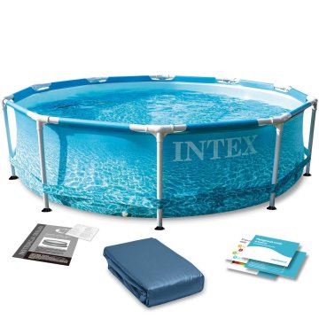 shumee Bazen z okvirjem 305x76 cm 6-v-1 INTEX 28206