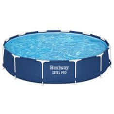 shumee Vrtni bazen z okvirjem 366 x 76 cm Bestway 56706