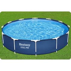 shumee Vrtni bazen z okvirjem 366 x 76 cm Bestway 56706