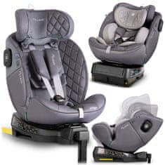 shumee Avtosedež Nukido Prestige Line siv 0-36 kg ISOFIX