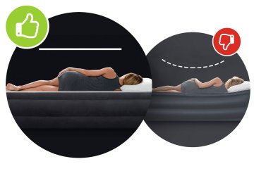 Intex Napihljiva vzmetnica 191x99x25 cm enojna 64107