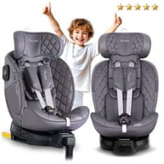 shumee Avtosedež Nukido Prestige Line siv 0-36 kg ISOFIX