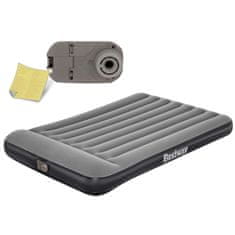 shumee Napihljiva vzmetnica 191x137x30 cm z vgrajeno električno črpalko Bestway 67462