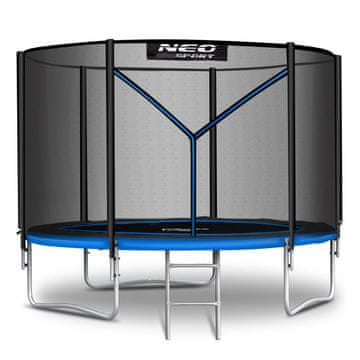 shumee Vrtni trampolin 6ft/183cm z zunanjo mrežo in lestvijo Neo-Sport