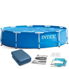 shumee Vrtni bazen z okvirjem 305 x 76 cm 6-v-1 INTEX 28200