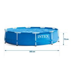 shumee Vrtni bazen z okvirjem 305 x 76 cm 6-v-1 INTEX 28200