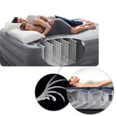 shumee Napihljiva vzmetnica 236x152x46 cm z vgrajeno električno črpalko INTEX 64448