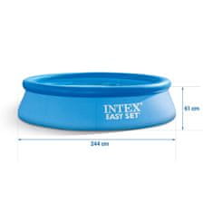 shumee Vrtni razširljivi bazen 244 x 61 cm 18-v-1 INTEX 28108