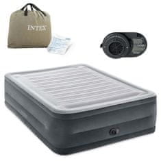 shumee Napihljiva vzmetnica 203x152x56cm z vgrajeno električno črpalko INTEX 64418ND