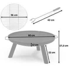 Berdsen Vrtno kurišče z rešetko 60 cm Berdsen BD-881