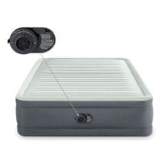 shumee Napihljiva vzmetnica 191x137x46 cm z vgrajeno električno črpalko INTEX 64904ND