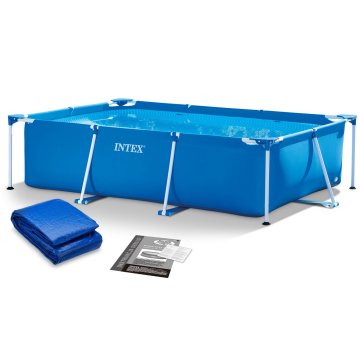 shumee Vrtni bazen z okvirjem 300 x 200 x 75 cm 2 v 1 INTEX 28272