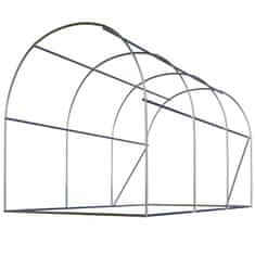 shumee Folija za vrtni tunel 2x3,5m (7m2) bela Plonos