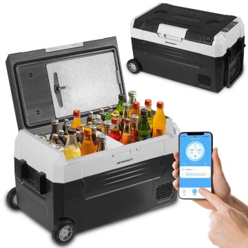 shumee Icemax 400 Berdsen 32-litrski kompresorski potovalni hladilnik - črne barve