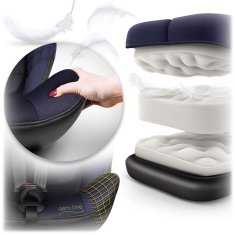 shumee Avtosedež Nukido Aero Line črne/temno modre barve 0-36 kg ISOFIX