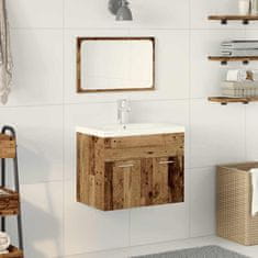 Vidaxl Kopalniška omarica Star les 60 x 38,5 x 46 cm Inženirski les