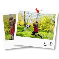 shumee Neo-Sport vadbeni gol za odbijalce 120 x 120 cm