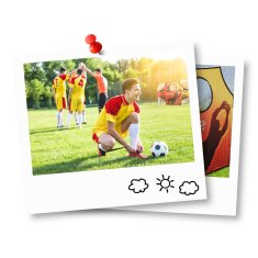 shumee Neo-Sport vadbeni gol za odbijalce 120 x 120 cm