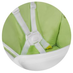 shumee Ricokids FANDO otroški stolček z mizico, zelen + brezplačna košara