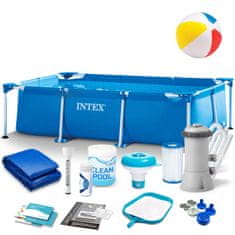 shumee Vrtni bazen z okvirjem 220 x 150 x 60 cm 15-v-1 INTEX 28270
