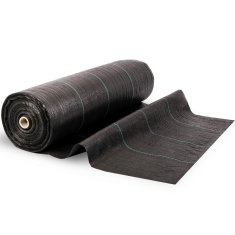 shumee Vrtni agrotekstil 70g/m2 1,6m x 100m črne barve Plonos