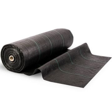 shumee Vrtni agrotekstil 70g/m2 1,6m x 100m črne barve Plonos