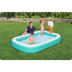 shumee Napihljiv bazen Dunk'N Splash 251 x 168 x 102 cm Bestway 54445