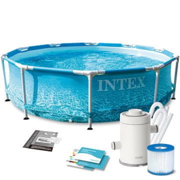 shumee Bazen z okvirjem 305x76 cm 10 v 1 INTEX 28208