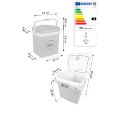 Berdsen Icemax 26 litrov potovalna hladilna torba z ECO načinom - modra