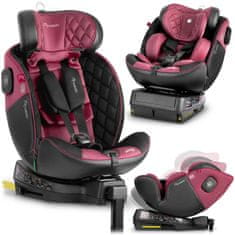 shumee Nukido Prestige Line avtosedež črne in roza barve 0-36 kg ISOFIX