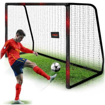 shumee Nogometni gol 300 x 200 x 120 cm NS-473 črno-rdeč