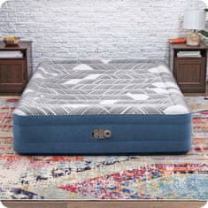 shumee Napihljiva vzmetnica 203x152x36 cm z vgrajeno črpalko Bestway 6712Y