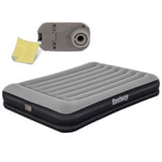 shumee Napihljiva vzmetnica 203x152x36 cm z vgrajeno električno črpalko Bestway 67725