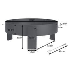 Berdsen Vrtno kurišče 80 cm BD-883