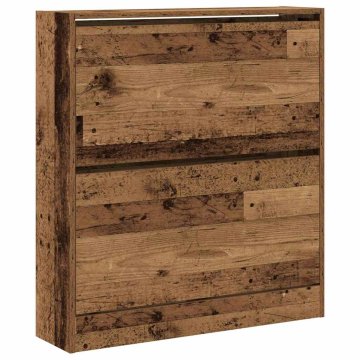 Vidaxl Omara za čevlje Star les 80 x 21 x 87,5 cm Konstruiran les